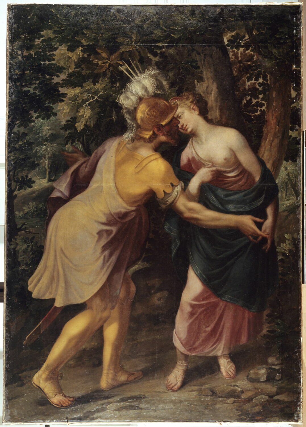 Hyanthe saluée par Francus, Dubreuil, Toussaint, XVIe siècle (1500 - 1600)