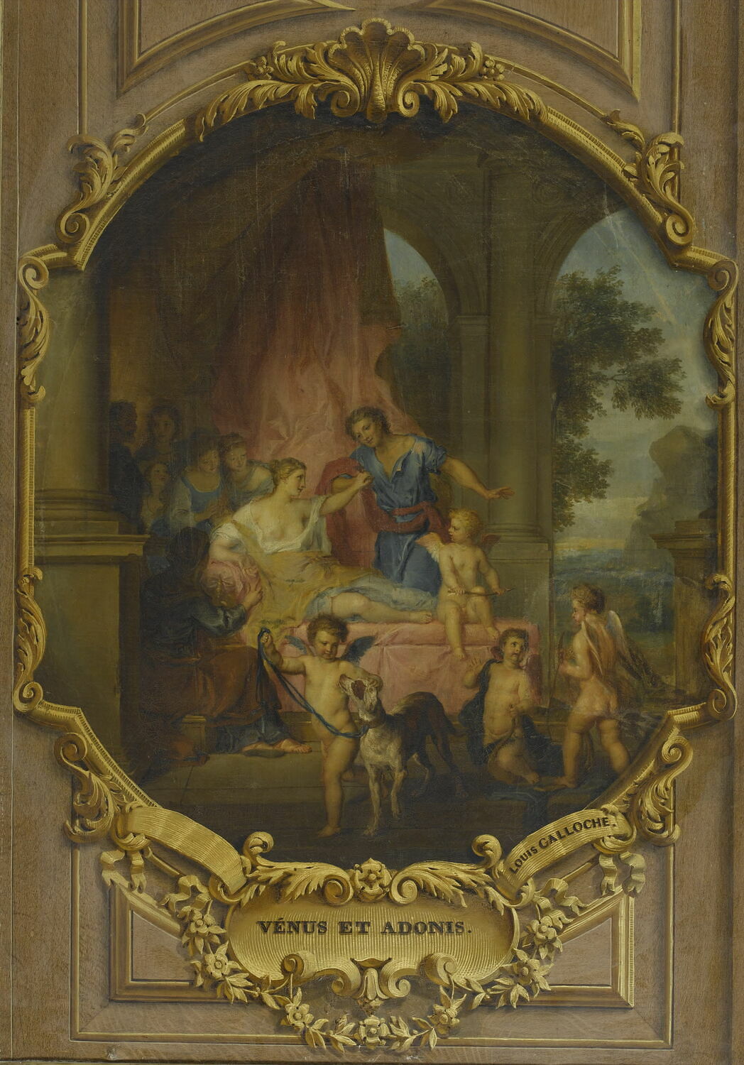 Dorinde et Silvio, dit encore Vénus et Adonis, Galloche, Louis, 1e tiers du XVIIIe siècle (1723)