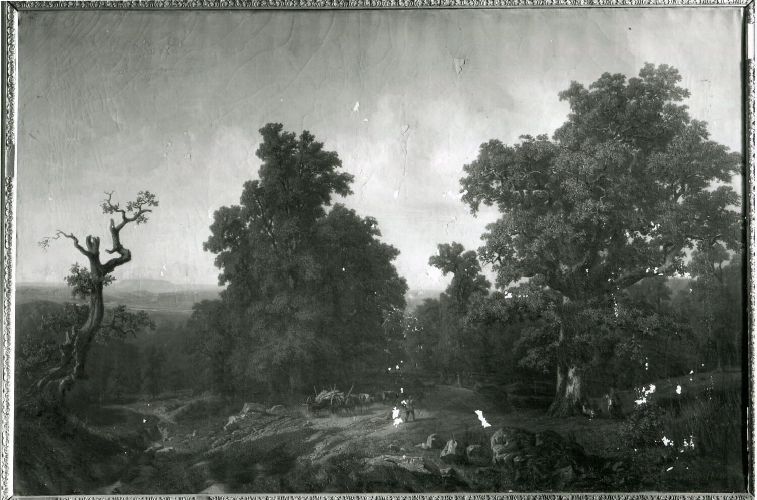 Vue prise dans les Ardennes aux environs de Givet, Hostein, Édouard Jean Marie, XIXe siècle (Salon de 1836) (1836)