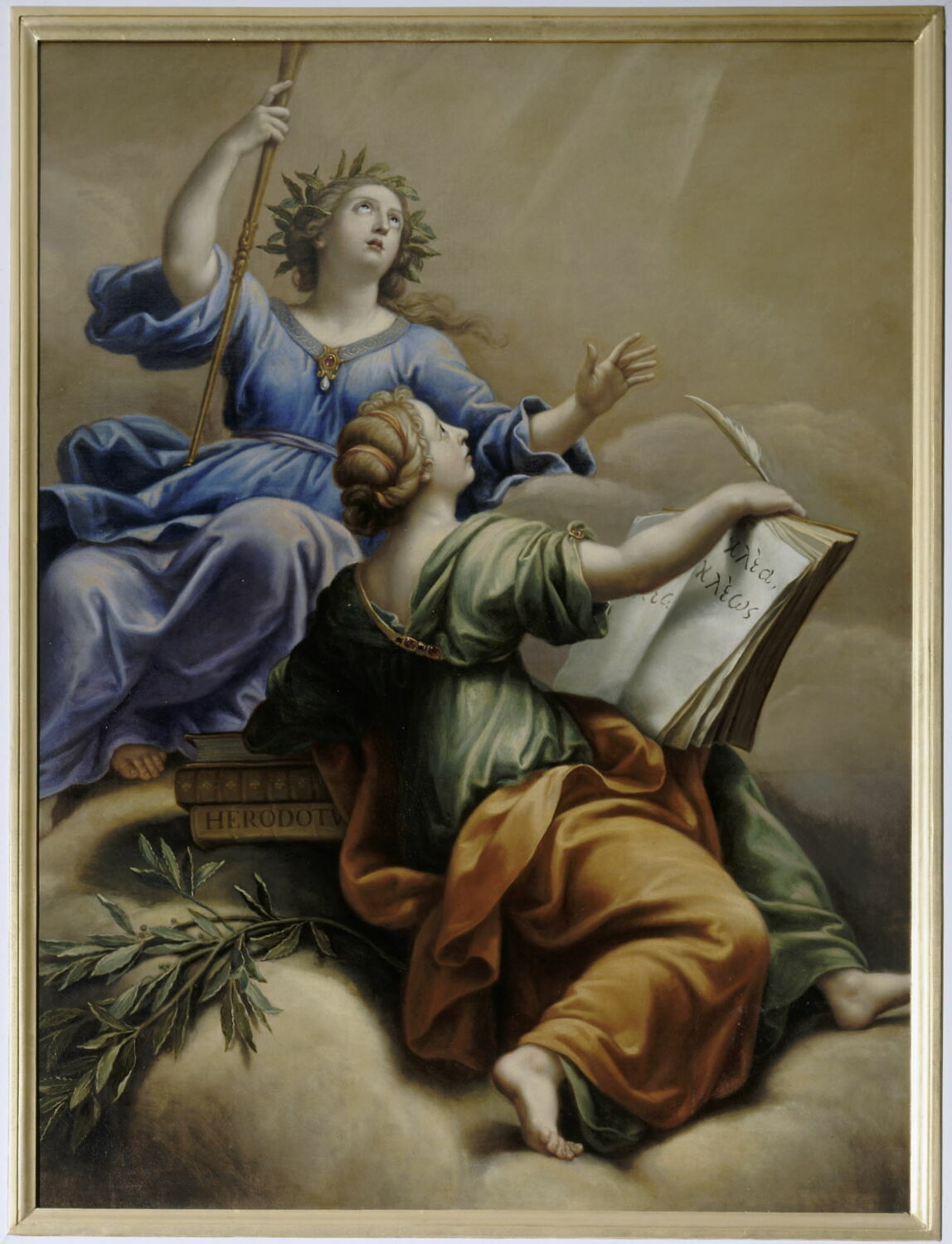 Clio et Calliope, Mignard, Pierre, XVIIe siècle (1600 - 1700)