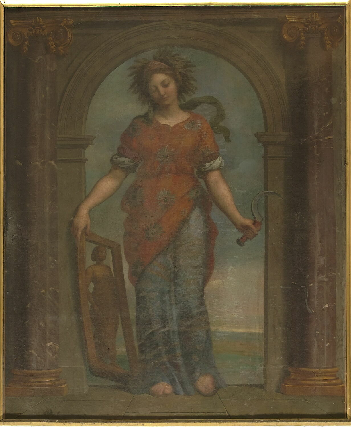 Cérès avec le signe de la Vierge ; Août, Verdier, François, XVIIe siècle (1600 - 1700)