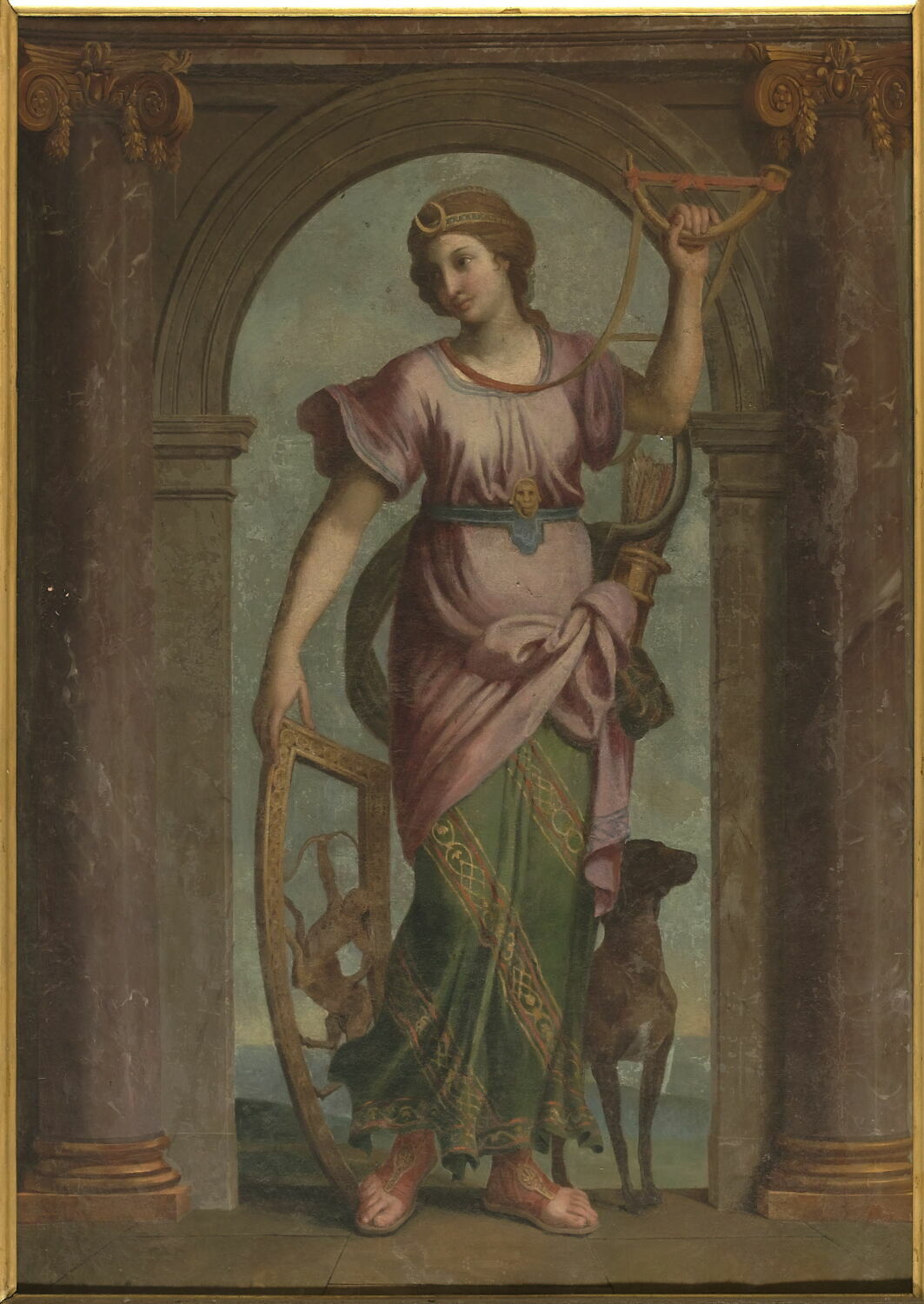 Diane avec le signe du sagittaire ; Novembre, Verdier, François, XVIIe siècle (1600 - 1700)