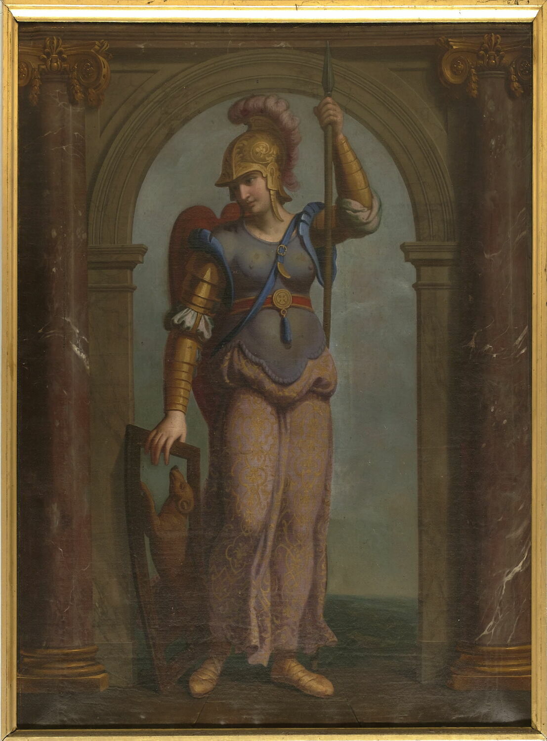 Minerve avec le signe du bélier ; Mars, Verdier, François, XVIIe siècle (1600 - 1700)