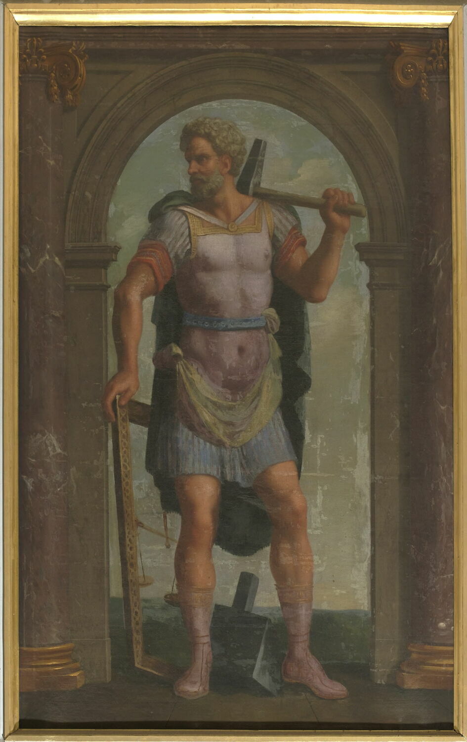 Vulcain avec le signe de la Balance ; Septembre, Verdier, François, XVIIe siècle (1600 - 1700)
