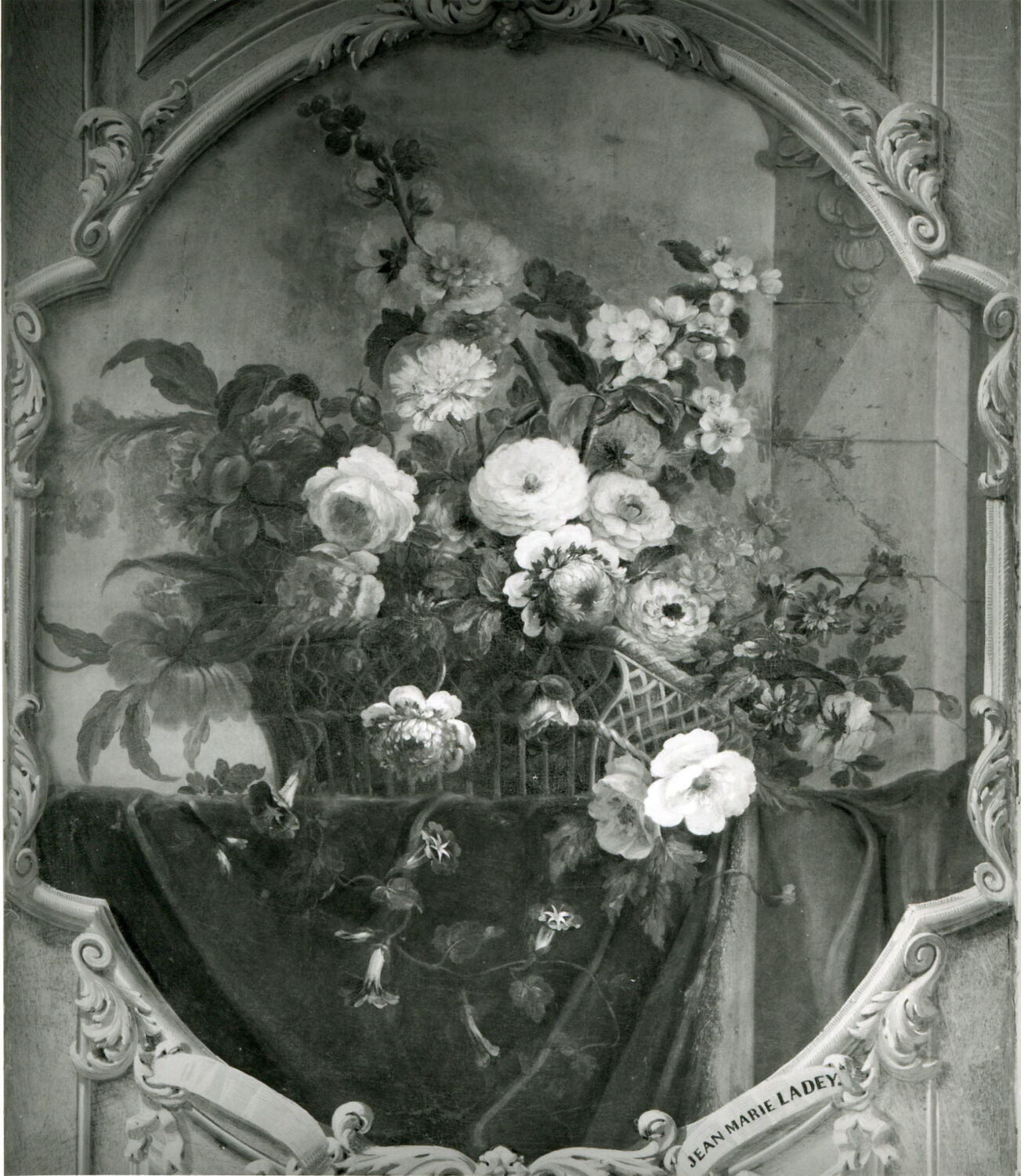Fleurs dans une corbeille, Anonyme, XVIIe siècle (1600 - 1700)