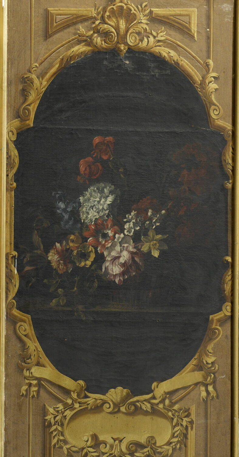 Fleurs diverses dans une corbeille, Anonyme, XVIIe siècle (1600 - 1700)