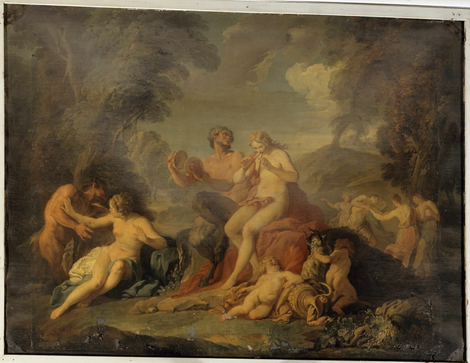 Satyres et Bacchantes, Anonyme, XVIIIe siècle (1700 - 1800)
