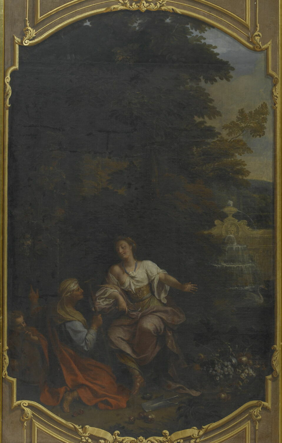 Vertumne et Pomone, Anonyme, XVIIIe siècle (1700 - 1800)