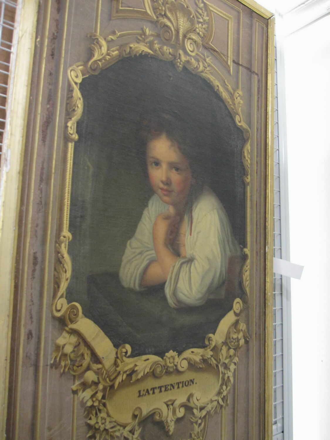 La Fille De L'autre Cote De La Fenetre La Fille à la fenêtre - Louvre Collections