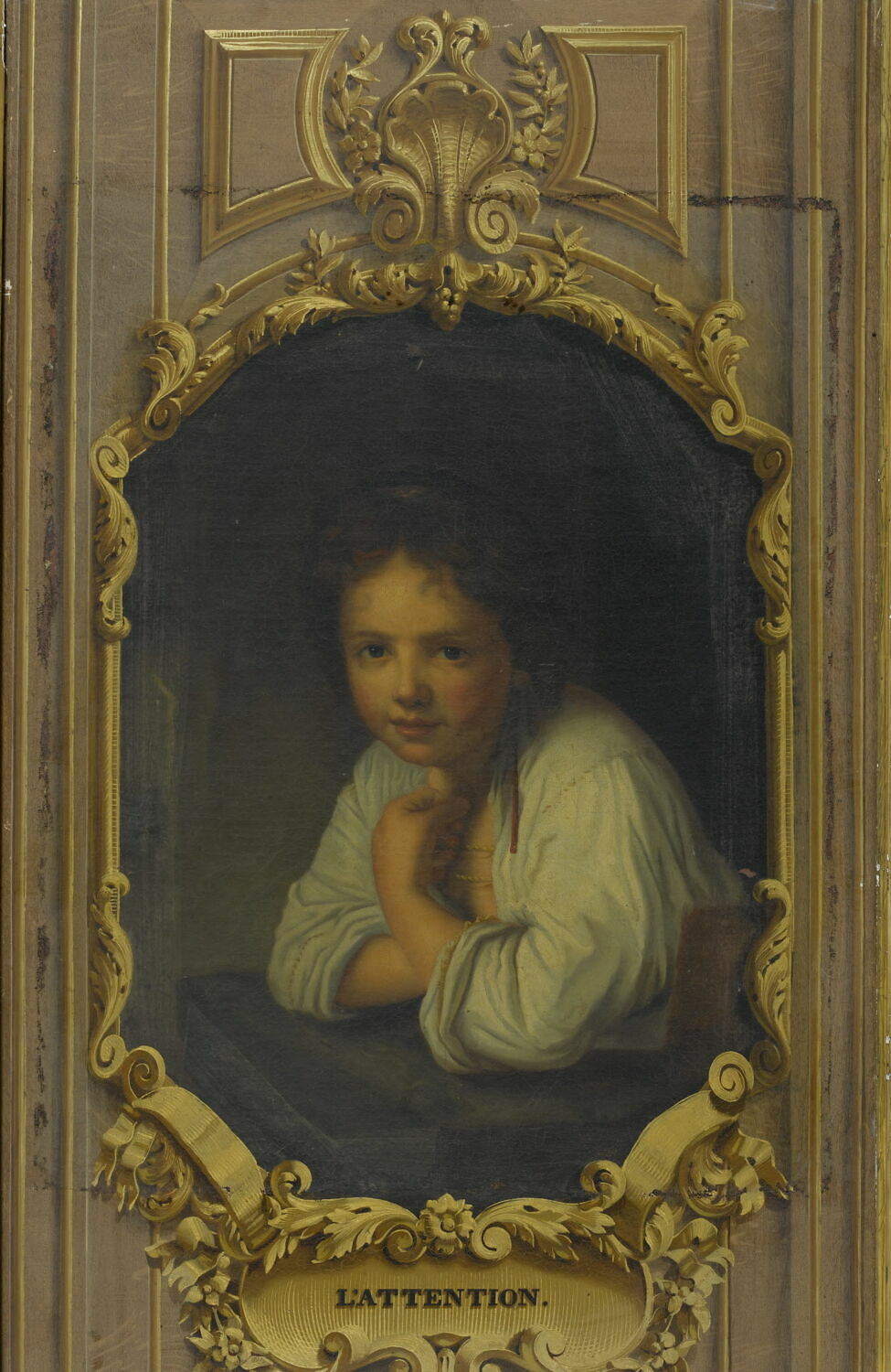 La Fille De L'autre Cote De La Fenetre La Fille à la fenêtre - Louvre Collections