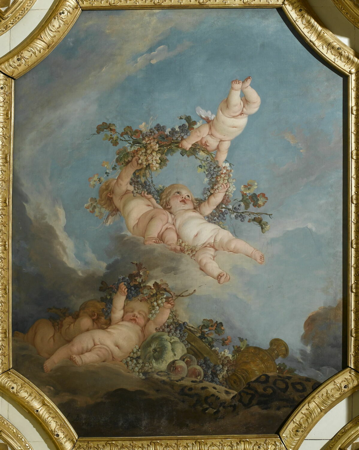 L'Automne, Boucher, François, 3e quart du XVIIIe siècle (1753)