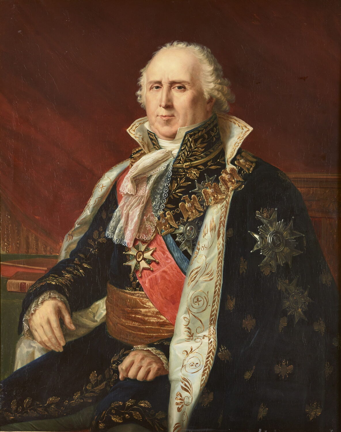 Portrait de Charles-François Lebrun, duc de Plaisance (1739-1824), archi-trésorier de l'Empire, Gérard, François, 1e quart du XIXe siècle (1800 - 1825)