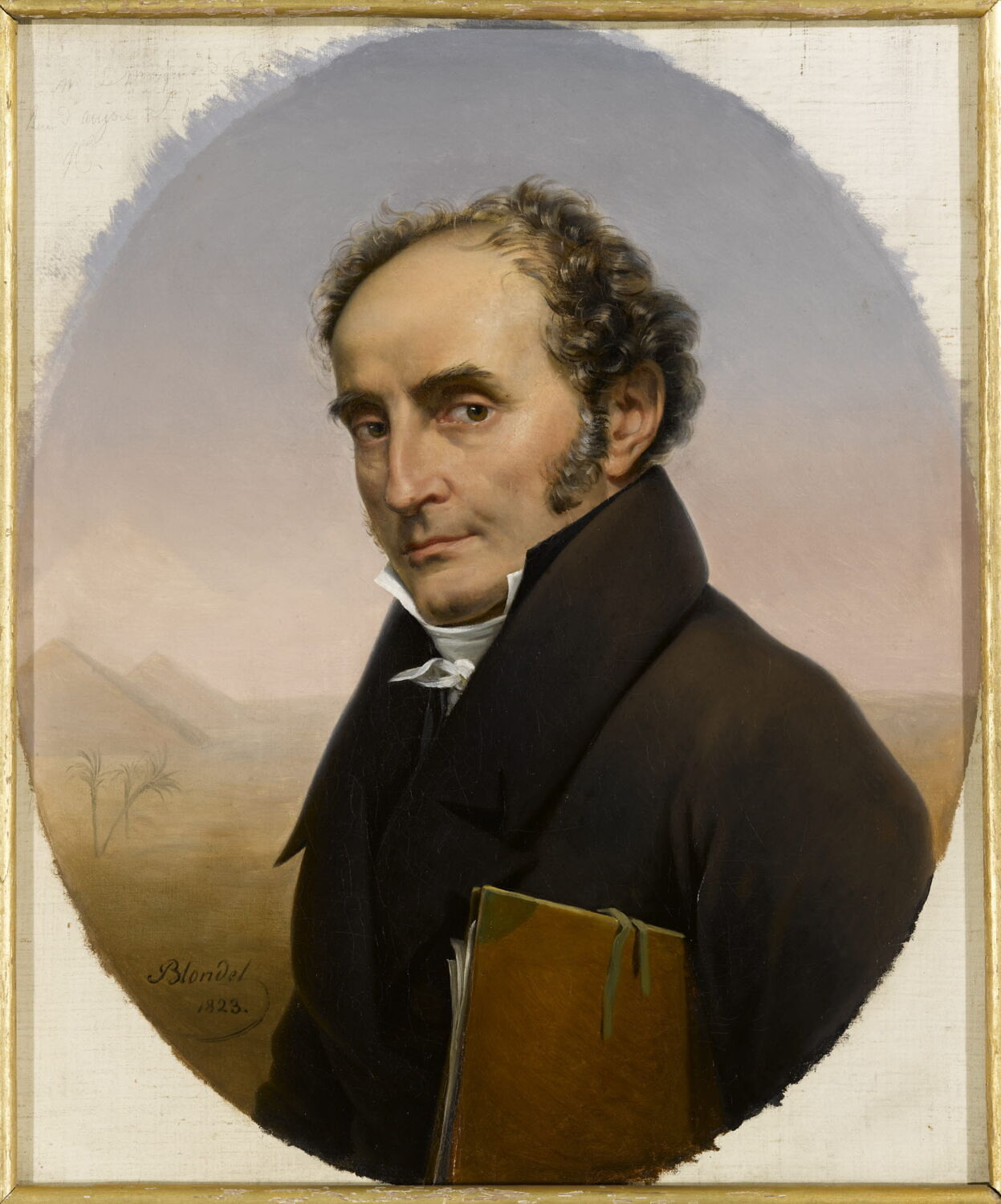 Portrait de l'architecte Jean-Baptiste Lepère (1761-1844), Blondel, Merry-Joseph, XIXe siècle (1823)