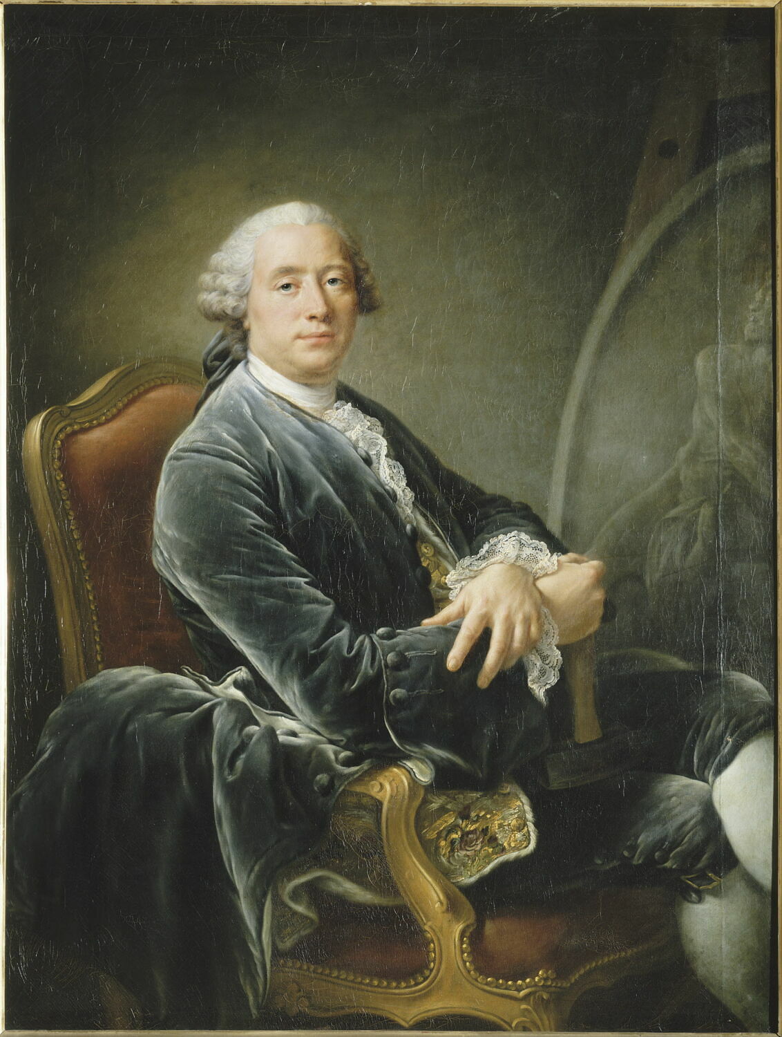 Portrait Du Sculpteur Guillaume Coustou (1716-1777) - Louvre Collections