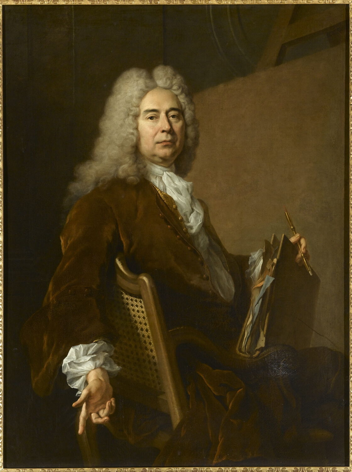 Portrait du peintre Nicolas de Largillière, Geuslain, Charles Étienne, 1e quart du XVIIIe siècle (1723)