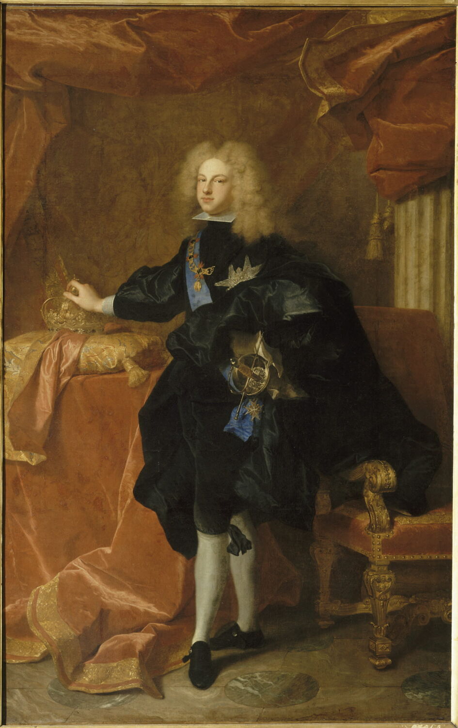 Portrait de Philippe V, roi d'Espagne, Rigaud, Hyacinthe, XVIIe siècle (1600 - 1700)