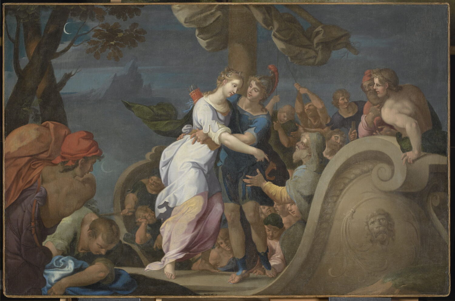 L'Embarquement de Chariclée, Dubois, Ambroise, XVIe siècle (1500 - 1600)