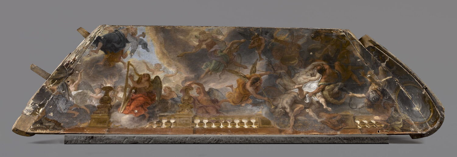 La chute des anges rebelles, Le Brun, Charles, XVIIe siècle (1600 - 1700)