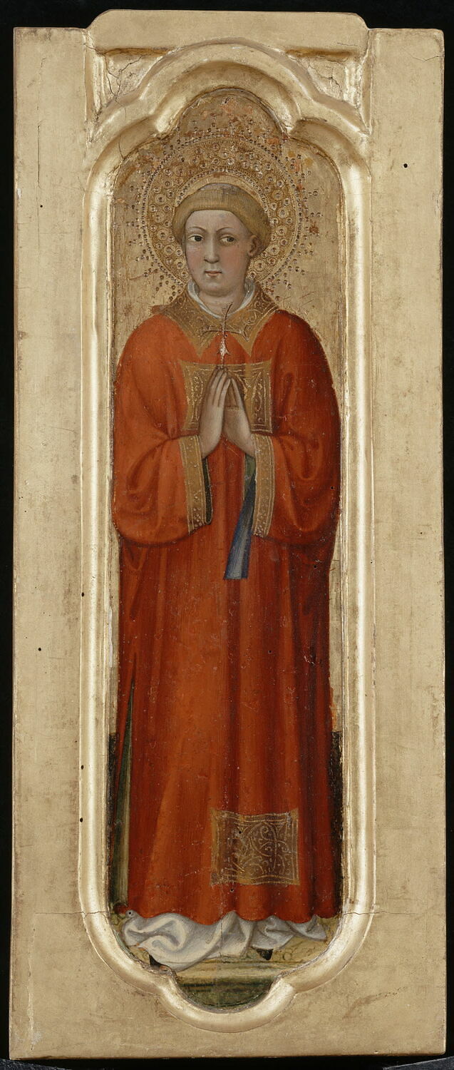 Saint diacre (Laurent ?), Álvaro Pires, XVe siècle (1400 - 1500)