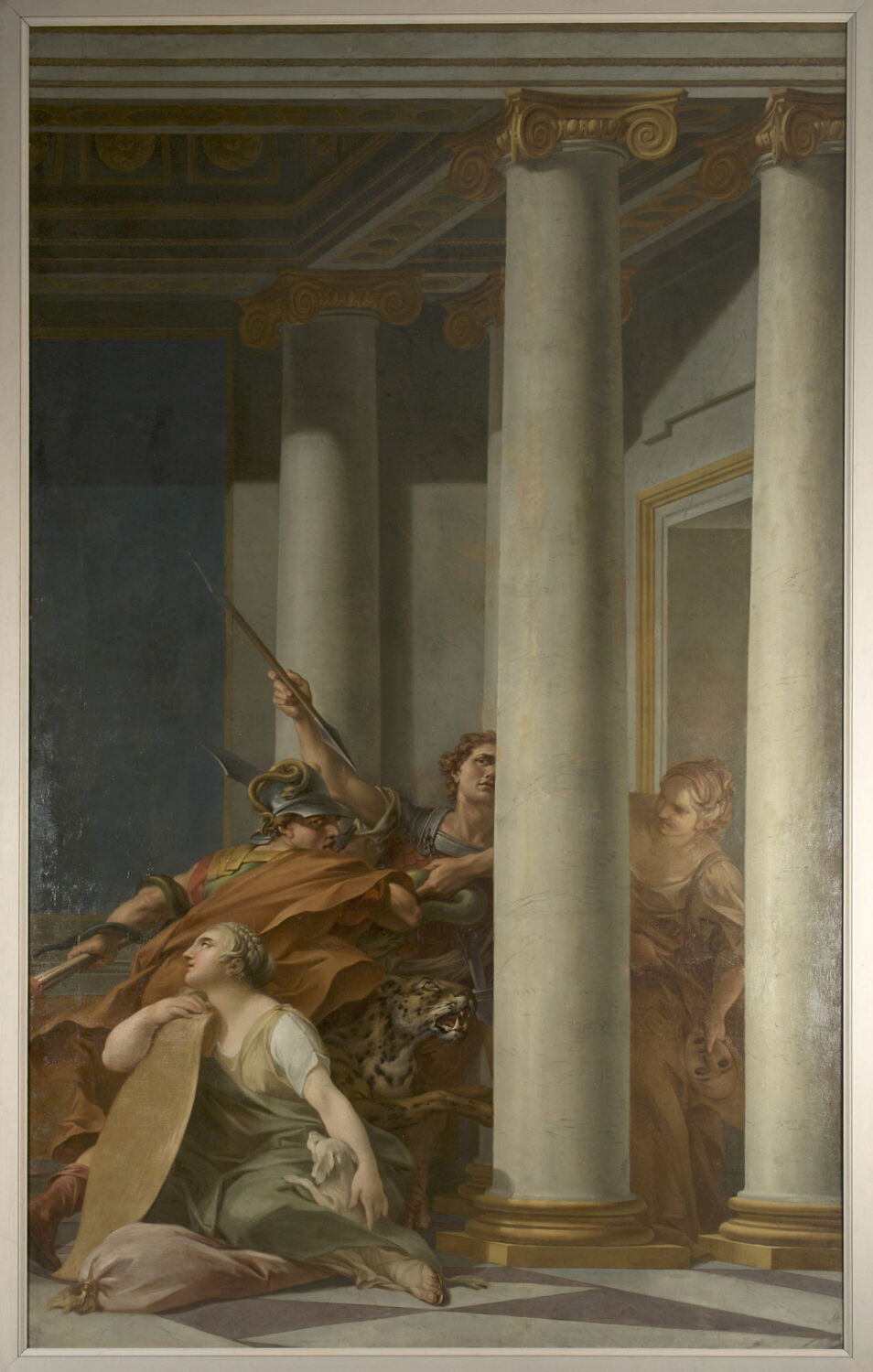 Allégorie de la Révolution : Fuite des Vices à l'arrivée de la Loi, Belle, Clément, 4e quart du XVIIIe siècle (1788 - 1794)