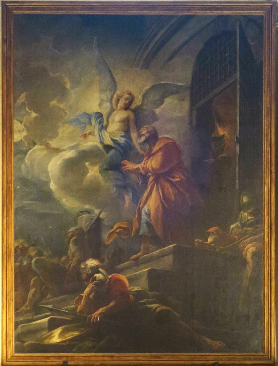 Saint Pierre délivré de prison, Van Loo, Jean-Baptiste, XVIIIe siècle (1720)