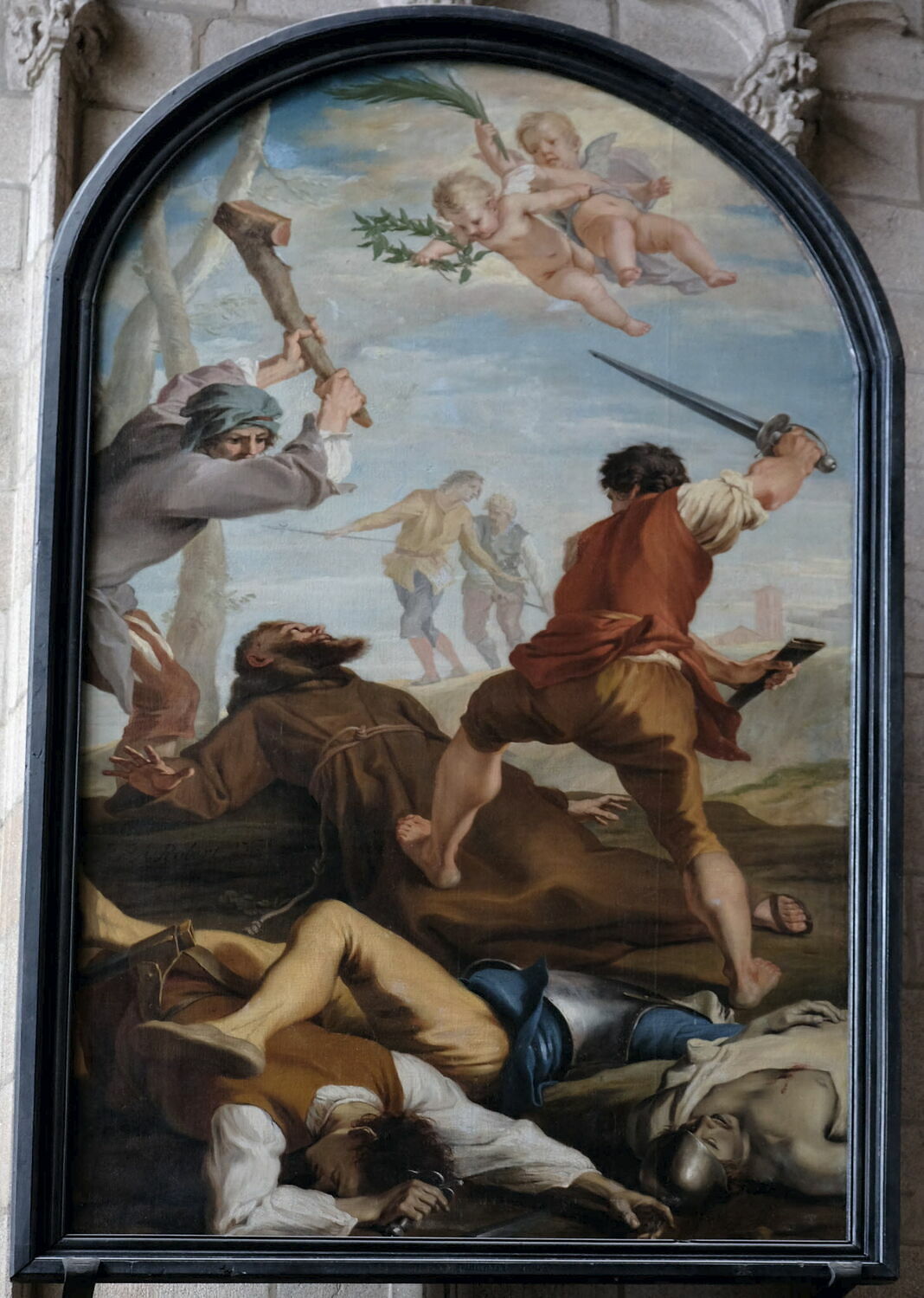 Le Martyre de plusieurs saints
Le Martyre de saint Fidèle Sigmarigen, Robert de Sery, XVIIIe siècle (1700 - 1800)