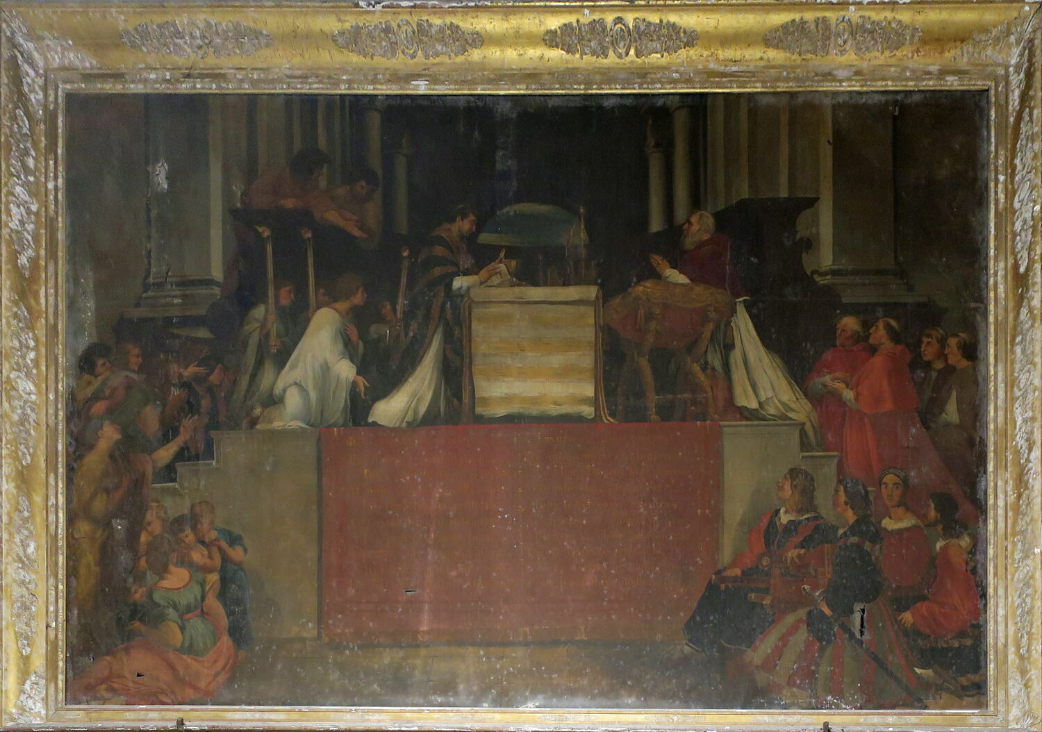 La Messe de Bolsena, Italie, XVIe siècle (1500 - 1600)
Date de création/fabrication : Fin du XVIIIe siècle - début du XIXè siècle (Probablement fin XVIIIe ou début XIXe siècle) (1775 - 1825)