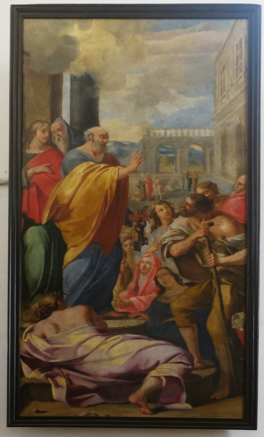 Saint Pierre prêchant dans Rome, Balen, Hendrick van, XVIIe siècle (1600 - 1700)