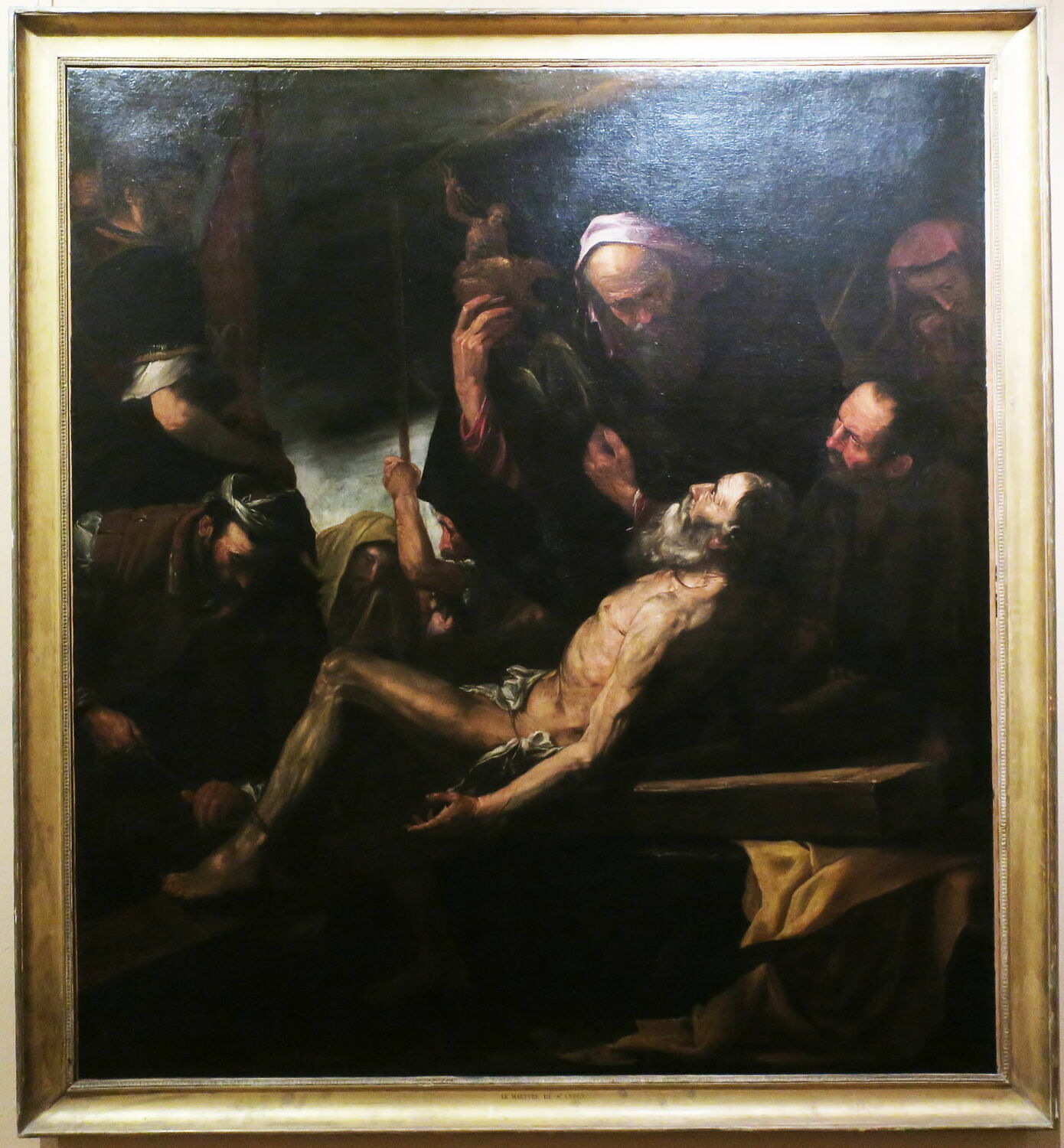 Le Martyre de saint André, Espagne, XVIIe siècle (1600 - 1700)