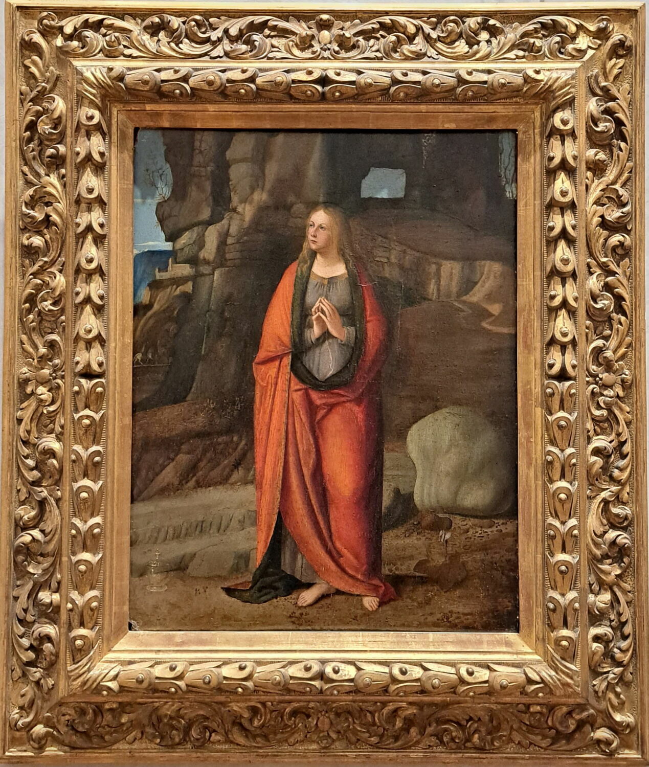Sainte Madeleine pénitente, Basaiti, Marco, 1e quart du XVIe siècle (vers 1520)