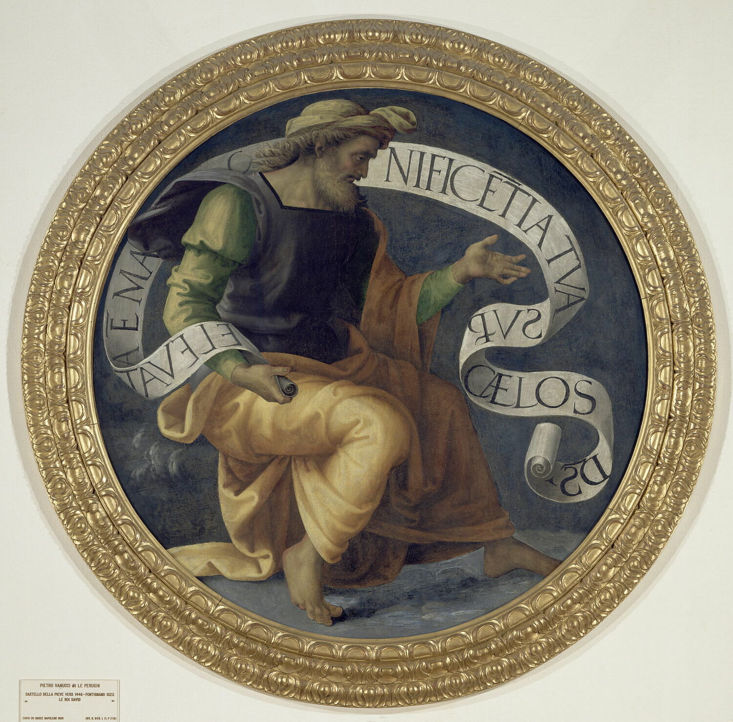 Le Prophète David, Pérugin, XVIe siècle (1500 - 1600)