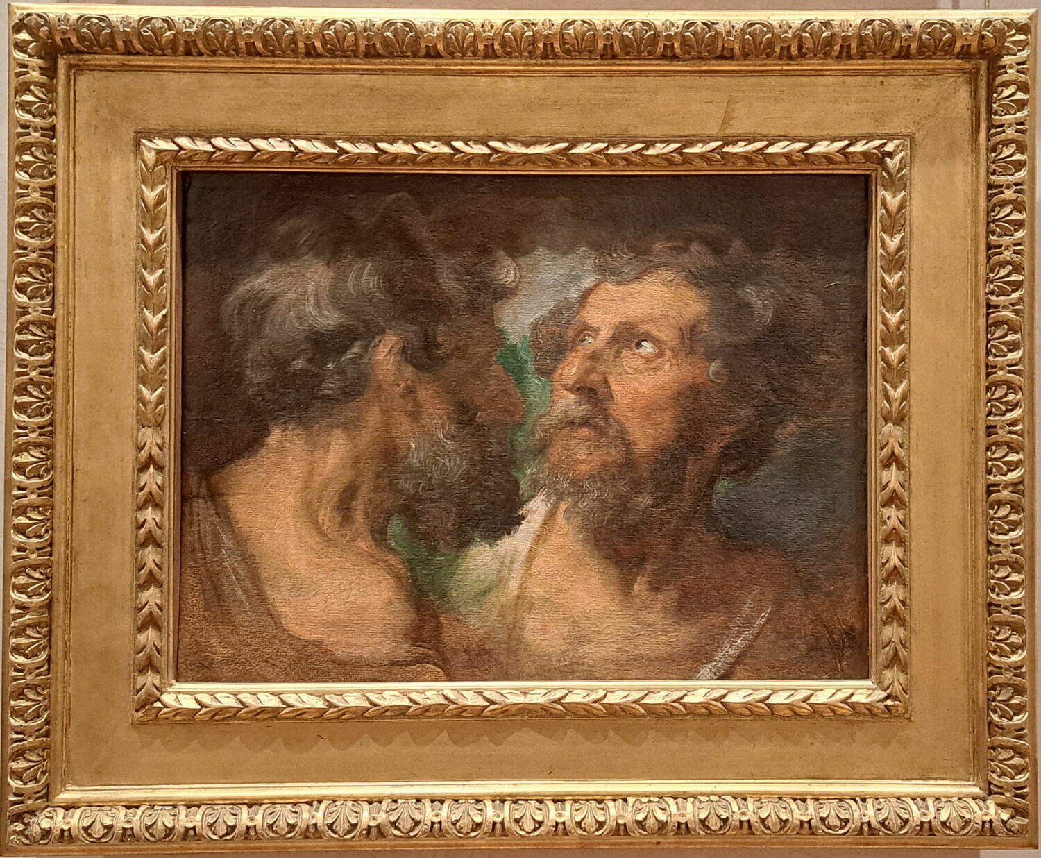 Deux têtes d'apôtres, Антонис ван Дейк, первая четверть XVII века (ок. 1618–1620)
