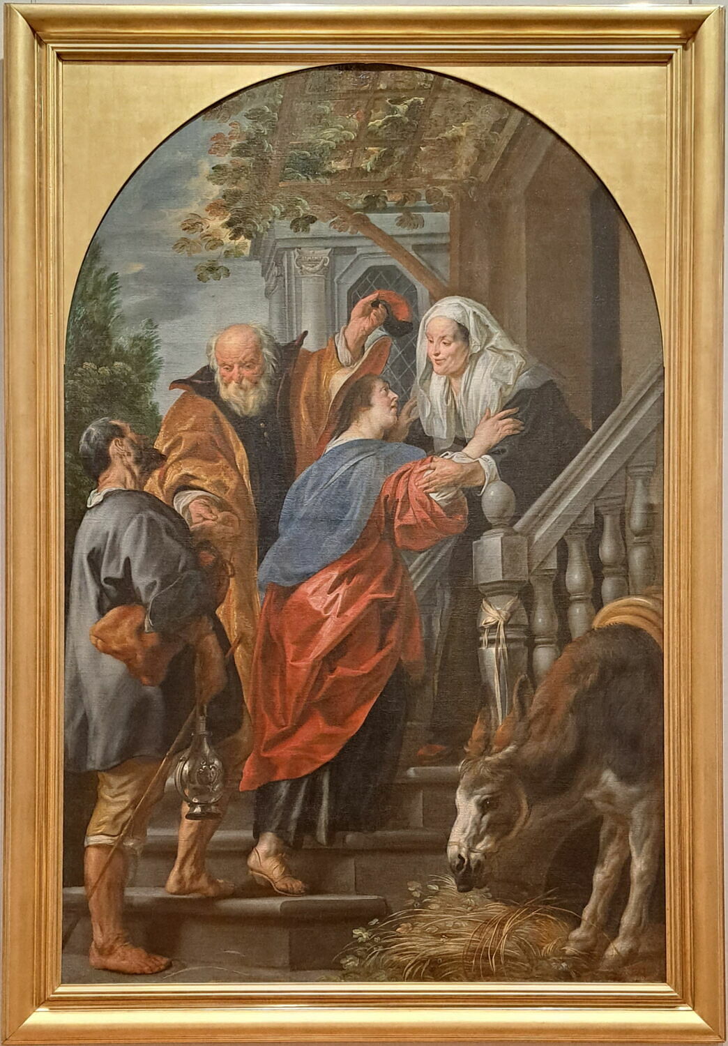 La Visitation, Jordaens, Jacob, 2e moitié du XVIIe siècle (1642)