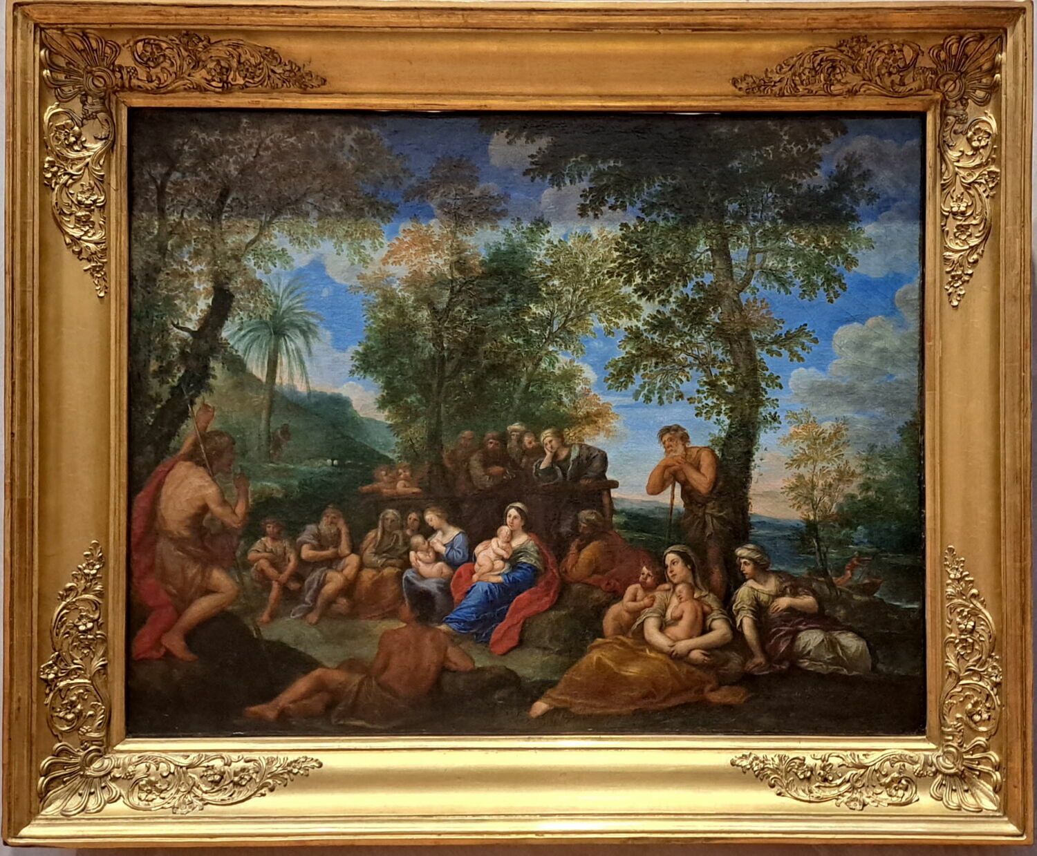 La Prédication de saint Jean Baptiste, Albani, Francesco, XVIIe siècle (1600 - 1700)