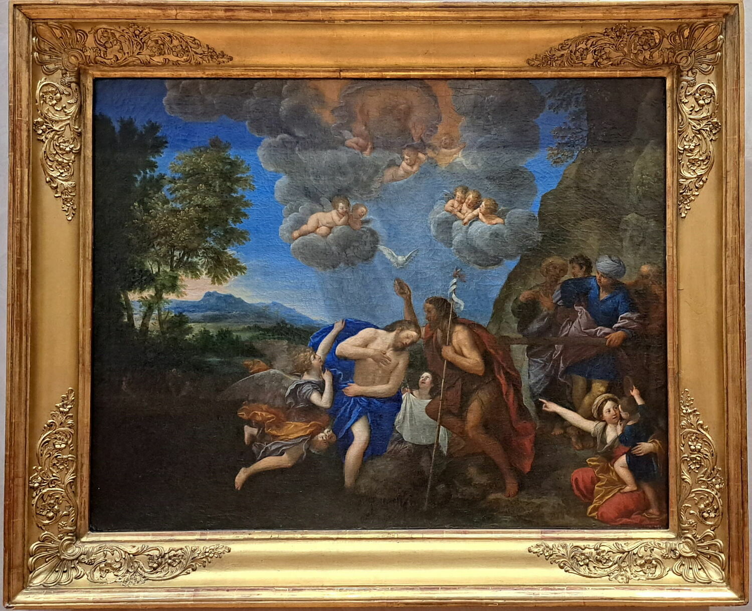 Le Baptême du Christ, Albani, Francesco, XVIIe siècle (1600 - 1700)