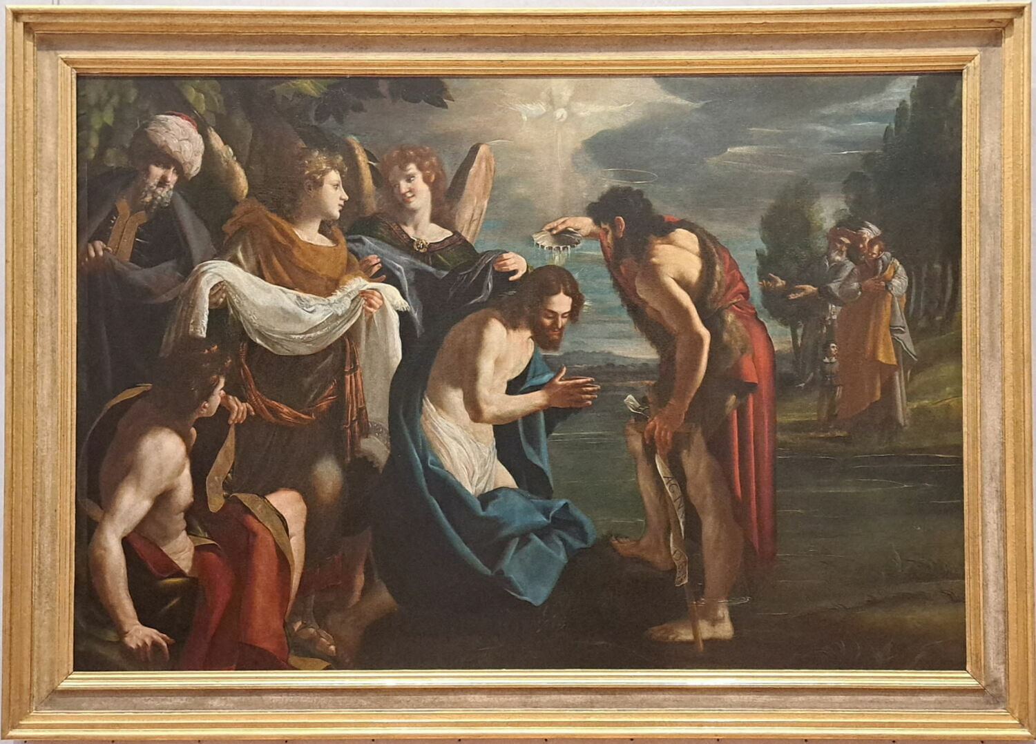 Le Baptême du Christ, Italie, XVIIe siècle (1600 - 1700)