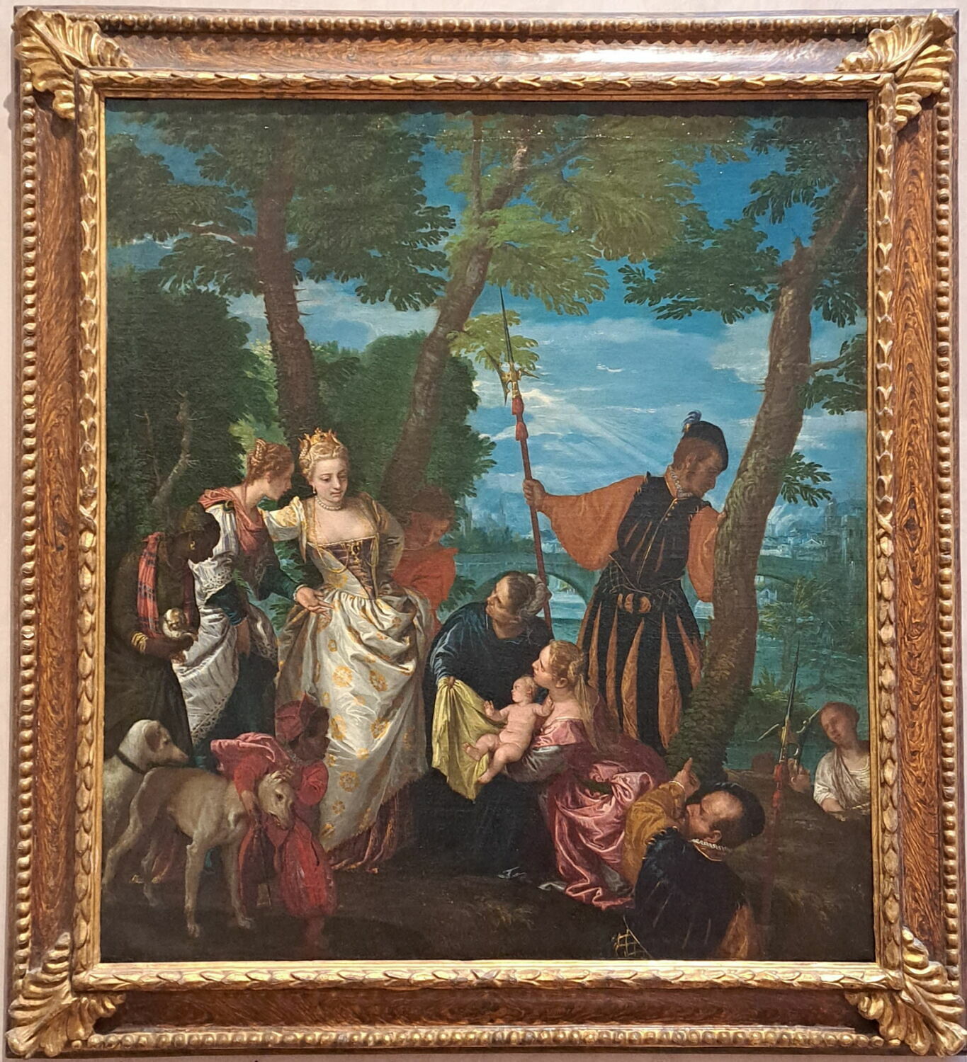 Moïse sauvé des eaux, Paolo Caliari, dit Veronese, XVIe siècle (1500 - 1600)