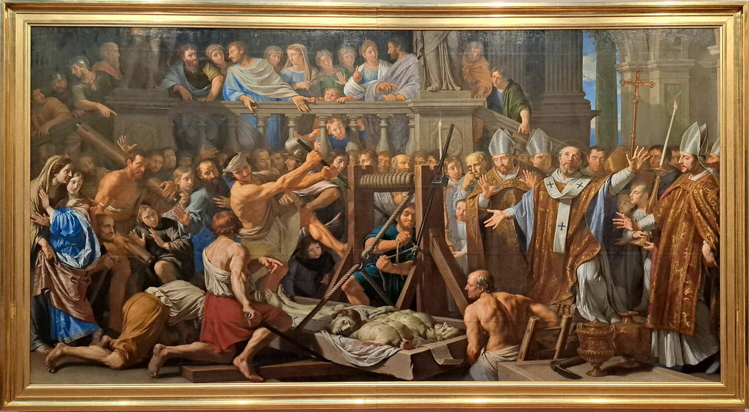 L'Invention des reliques de saint Gervais et saint Protais, Champaigne, Philippe de, XVIIe siècle (1600 - 1700)