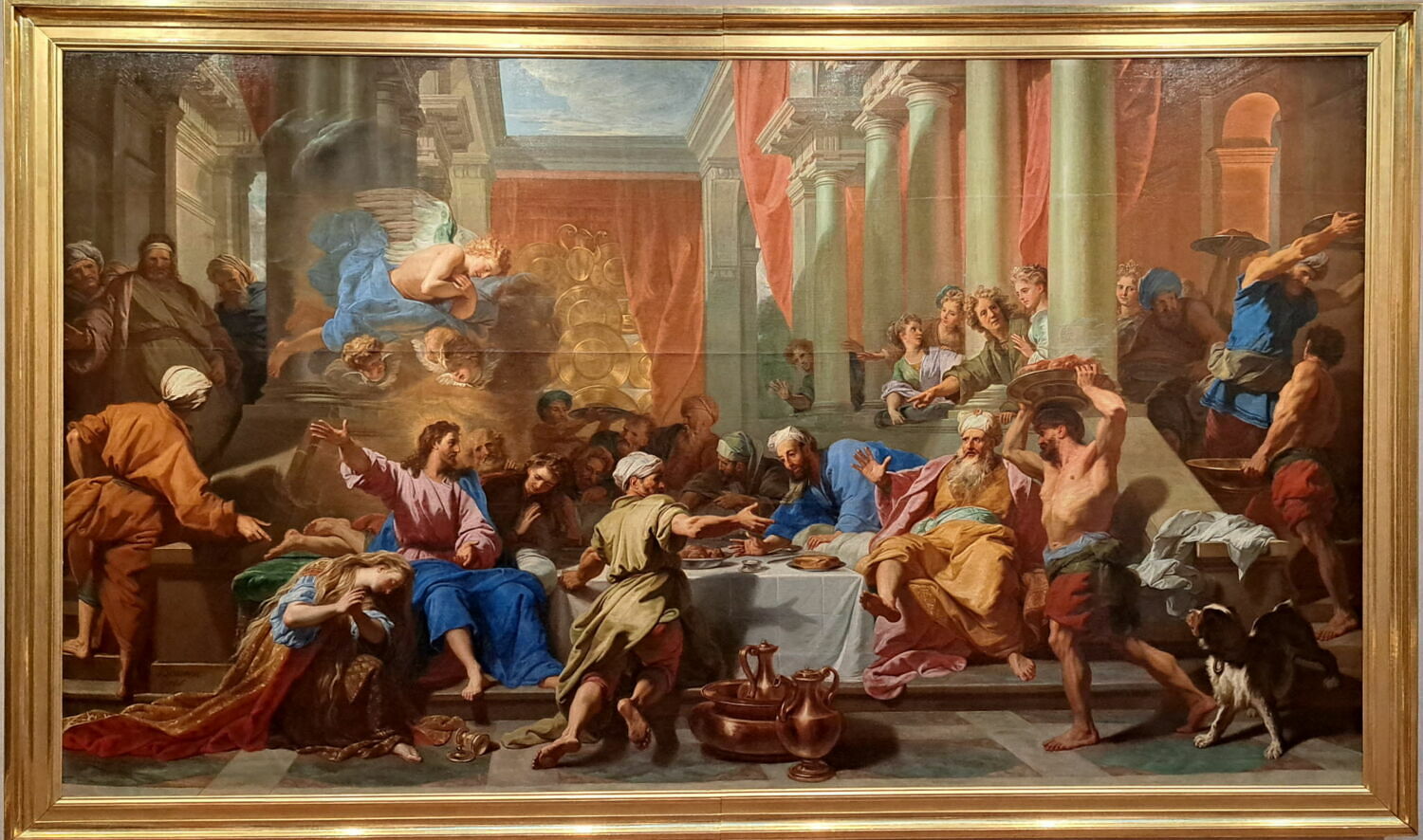 Jésus chez Simon le Pharisien, Jouvenet, Jean, XVIIIe siècle (1700 - 1800)