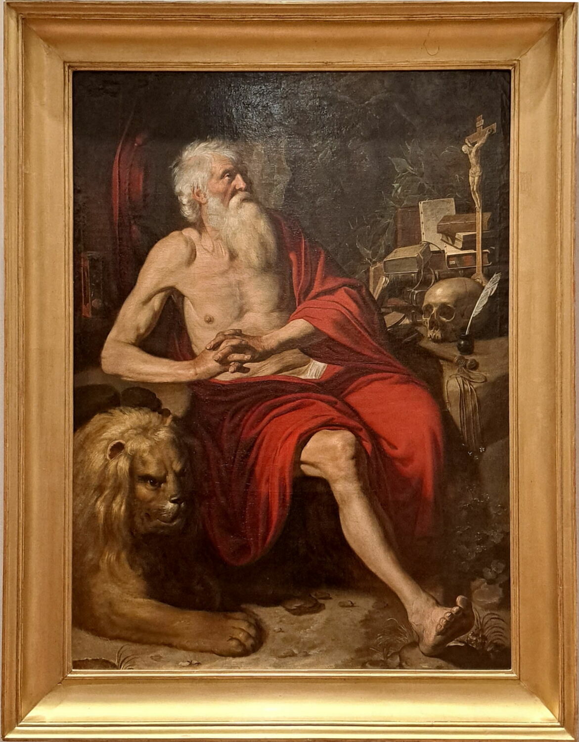 Saint Jérôme méditant, Wolfaerts, Artus, XVIIe siècle (1600 - 1700)