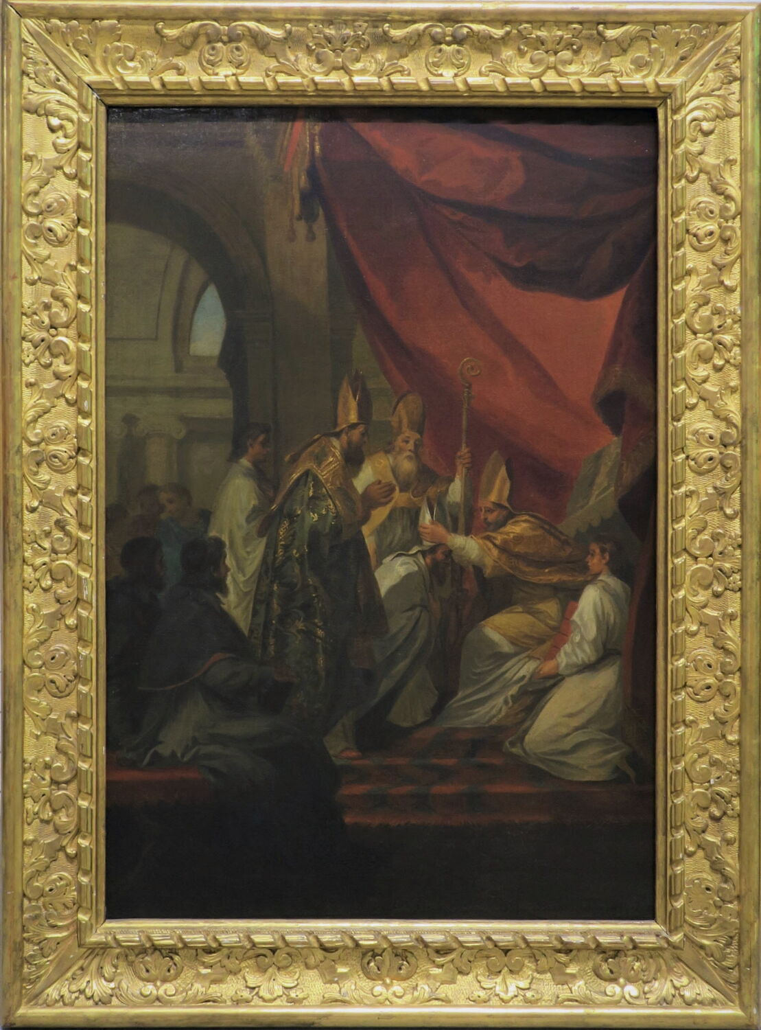 Le Sacre de saint Augustin, Boullogne, Louis II de, dit Le Jeune, XVIIe siècle (1600 - 1700)