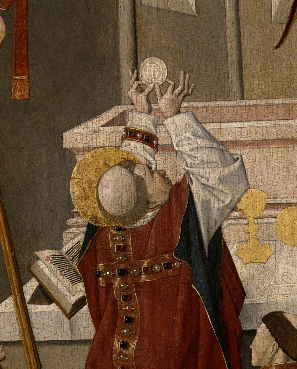 La messe de saint Grégoire Louvre Collections