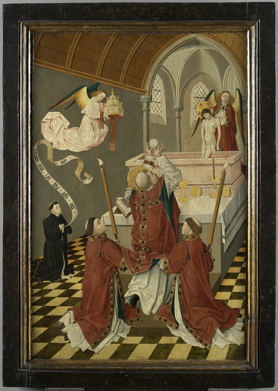 La messe de saint Grégoire Louvre Collections