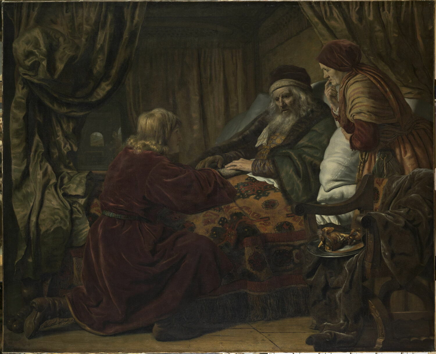 Isaac bénissant Jacob, Victors, Jan, Milieu du XVIIe siècle (vers 1650)