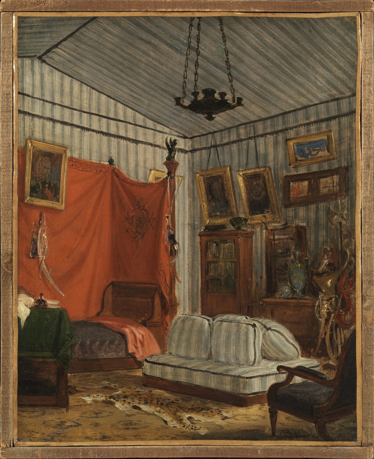 L'appartement du comte de Mornay, Delacroix, Eugène, 2e quart du XIXe siècle (1825 - 1850)