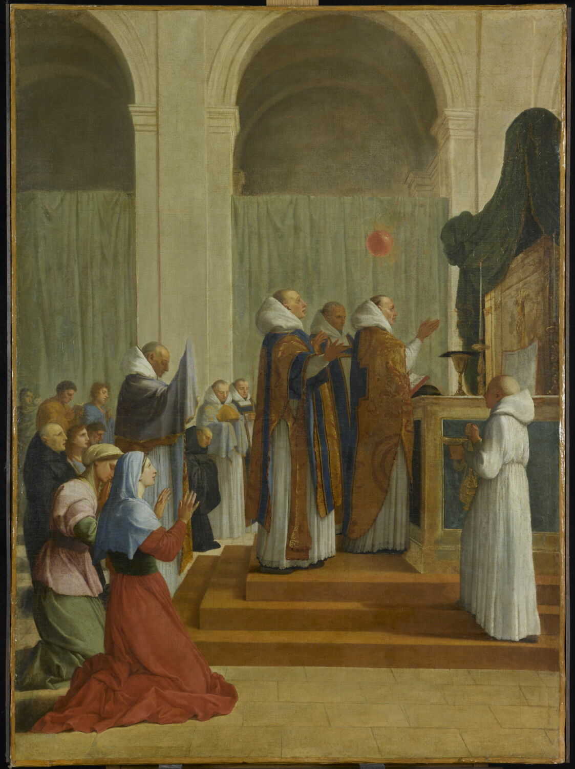 Messe de saint Martin, Le Sueur, Eustache, 3e quart du XVIIe siècle (vers 1654 - 1655)
