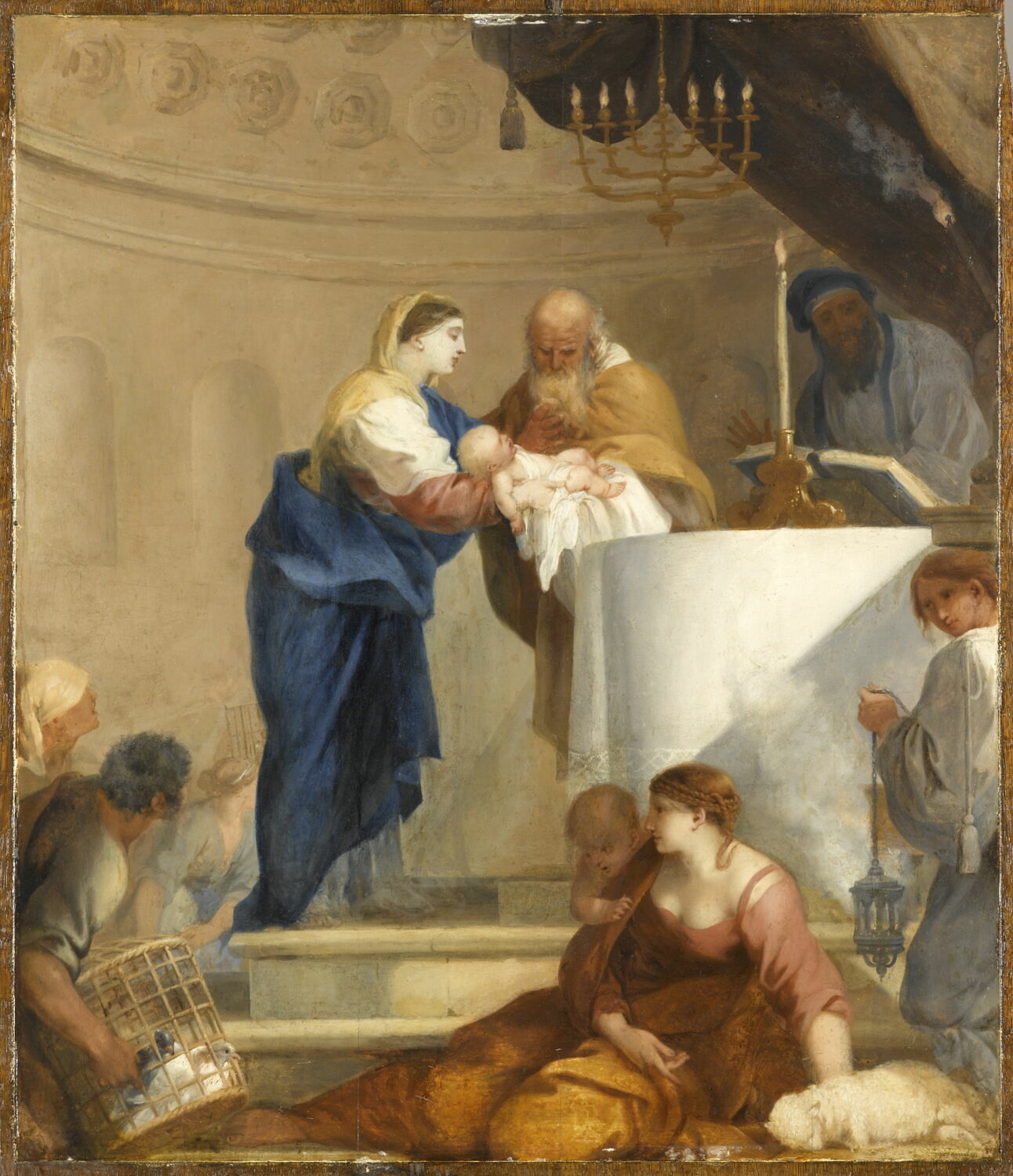La Présentation au Temple, Bourdon, Sébastien, 2e quart du XVIIe siècle (1644 - 1645)