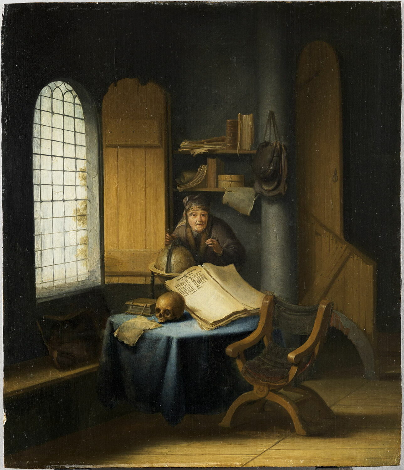 Un savant dans son Louvre Collections