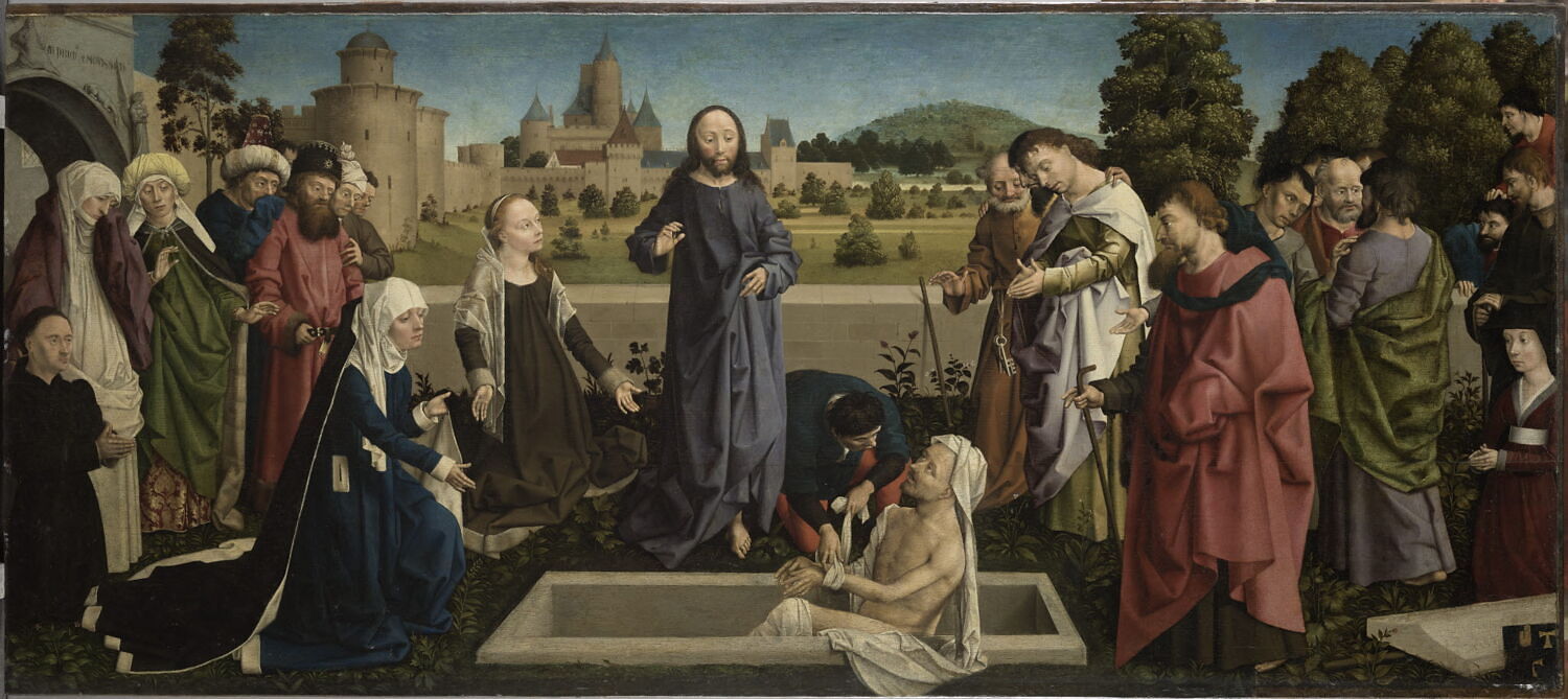 Résurrection de Lazare, Maître de Coëtivy, 2e quart du XVe siècle (1425 - 1450)