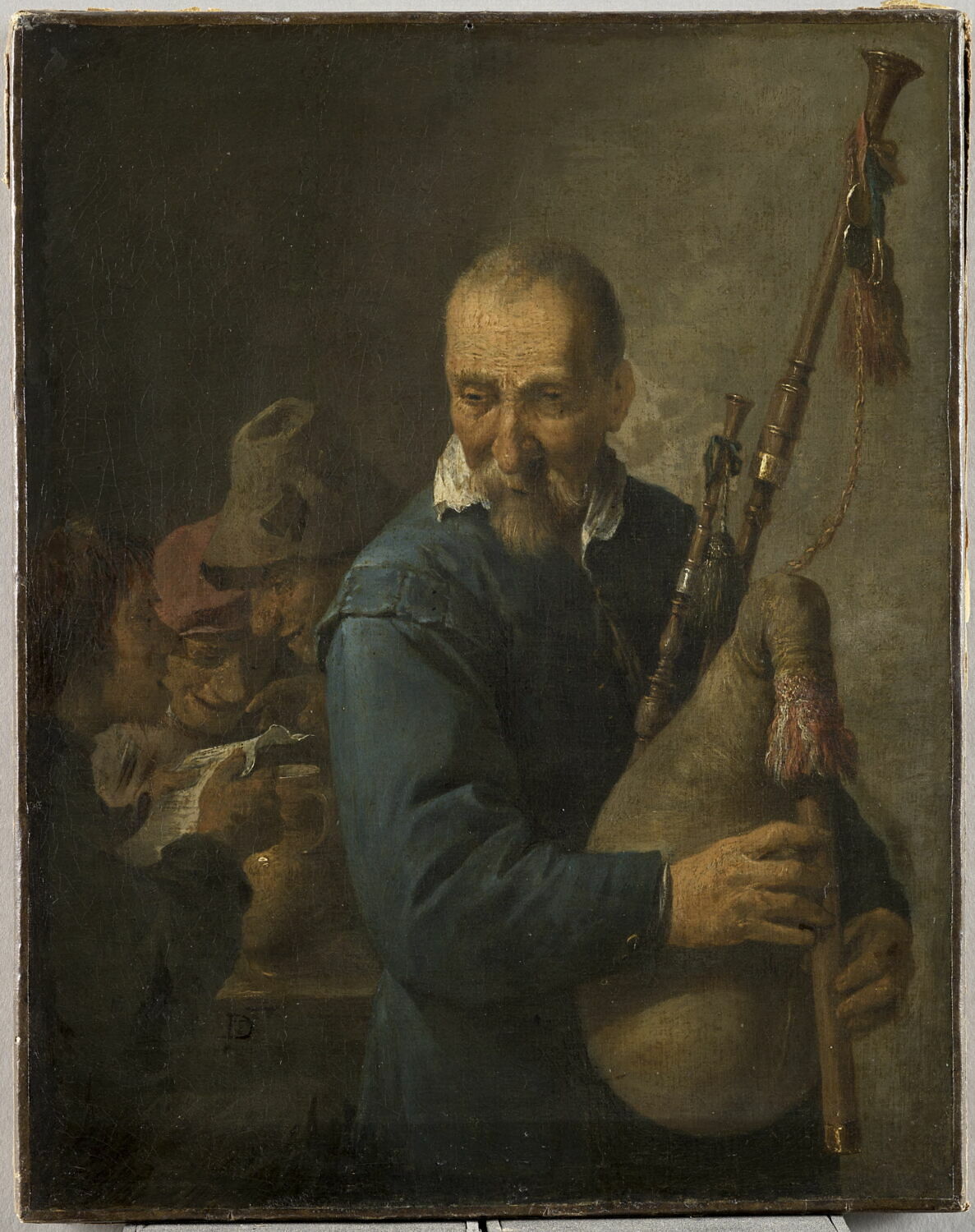 Joueur de musette, Teniers, David II, 2e quart du XVIIe siècle (vers 1635 - 1637)